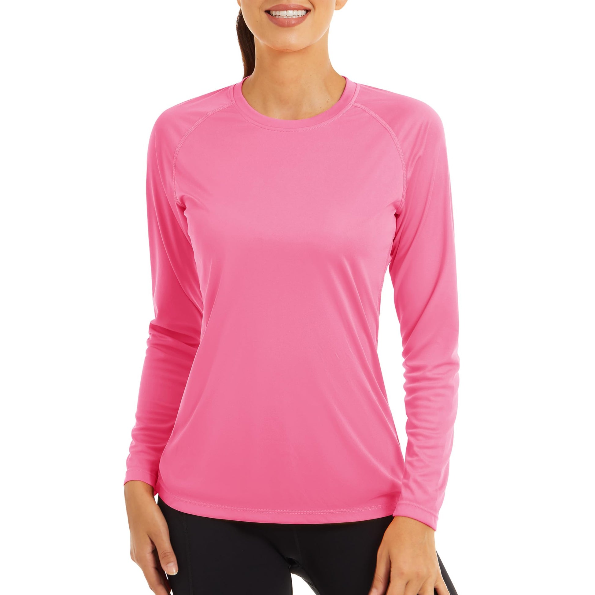 Camiseta Feminina Manga Longa UV UPF50+ Secagem Rápida