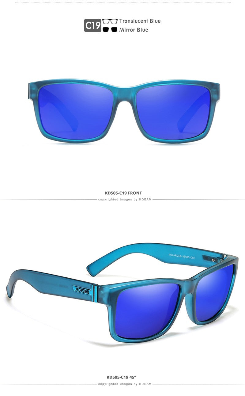Óculos de Sol Masculino KDEAM Polarizado UV400