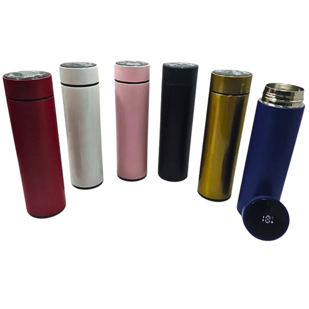 Garrafa Térmica 500ml Inox com Display Digital LED