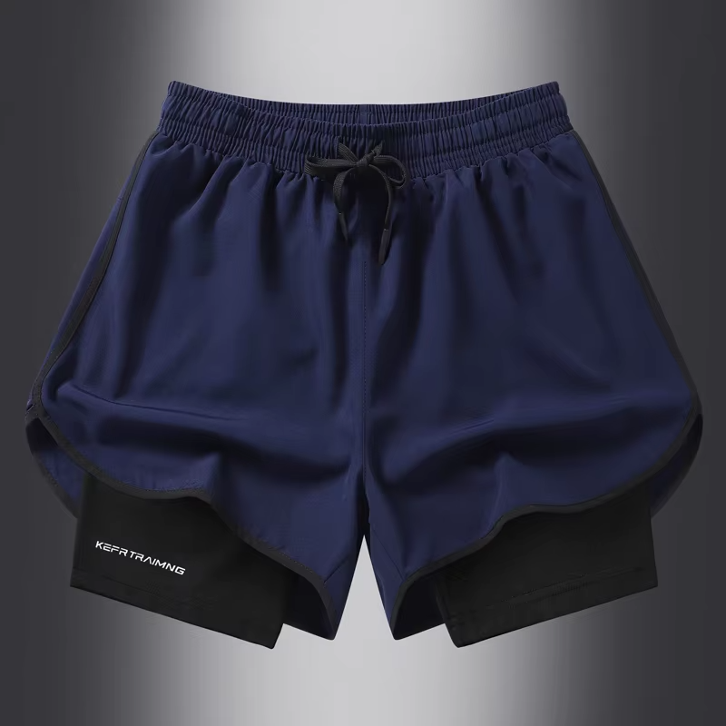 Bermuda Fitness Masculina dupla camada